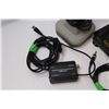 Image 2 : Lot of Game Accessories: 4-JoySticks, 4-Gaming Cord/Adapters