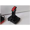 Image 6 : Lot of Game Accessories: 4-JoySticks, 4-Gaming Cord/Adapters
