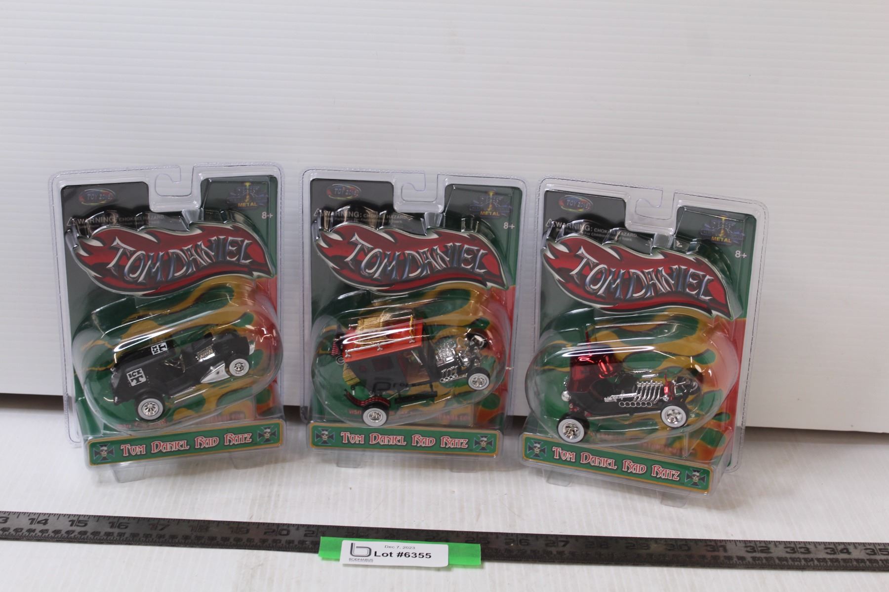 (3) Die Cast Tom Daniel Rad Rats - Unopened - Bodnarus Auctioneering