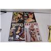 Image 4 : (13) Adult Tattoo Magazines, plus 3-Tattoo Photocopies