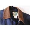 Image 3 : * Blue Jacket w/ Plaid Lining & Corduroy Collar and Sleeve Cuffs, Size 10-12