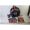 Image 1 : Wrestling Themed Backpack - Wrestling Related Items