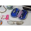 Image 2 : Manicure Set - Sunglasses - Glass Beads - Metal Mom Frame - Leather Changes Purse - Misc. Items