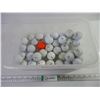 Image 1 : Plastic Tote containing (39) Used Golf Balls