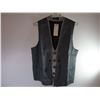 Image 1 : Dark Gray 4 Button Vest-Size XXL
