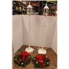 Image 1 : * (2x Bid Price) (2) Christmas Lamp Posts - Working