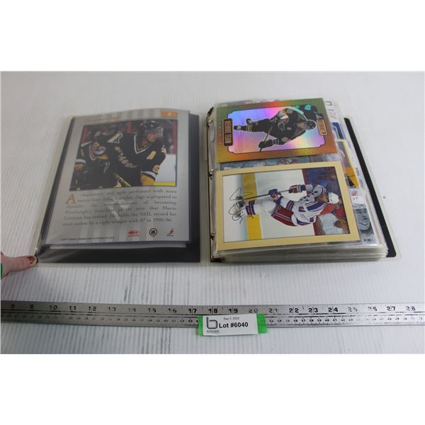 Binder of (396) Jaromir Jagr Hockey Cards