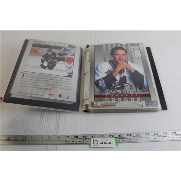 Binder of (274) Pavel Bure Hockey Cards