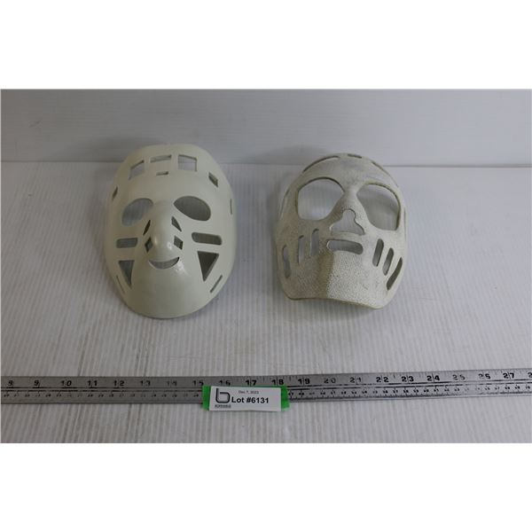 (2) Goalie Masks