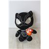 Image 2 : (2) Ty Beanie Babies - Black Panther & Captain America