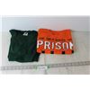 Image 1 : (2) Tee Shirts - Prison Rules & Russell Green Size L