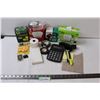 Image 1 : Lot of: Lightbulbs, Ear Plugs, Calculator, Misc. Office Supplies
