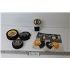 Image 1 : Boston Bruins - Puck - Dice in Container - Ballons - Plug-In Night Light