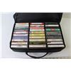 Image 6 : Case of Cassette Tapes - Country - Blues - Jazz (zipper handles broken)
