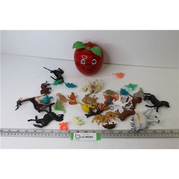 Music Apple - Assorted Plastic Toys Figures