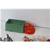Image 3 : Plastic Toys - Cowboy - Truck - Farm Animals