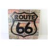 Image 3 : Route 66 Wooden Sign (18" x 18")