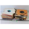 Image 1 : Assorted Records 45's - Billy Ocean - Phil Collins - Mr Mister - Ricky Skaggs - Klaatu - Kim Carnes