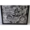 Image 3 : Framed Sturgis Print 1940-1990 50th Anniversary