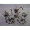 Image 2 : Vintage Miniature Porcelain Doll Tea Set