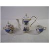 Image 3 : Vintage Miniature Porcelain Doll Tea Set