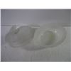 Image 3 : Easter Frosted Glass Rabbit on a Nest Candy Dish