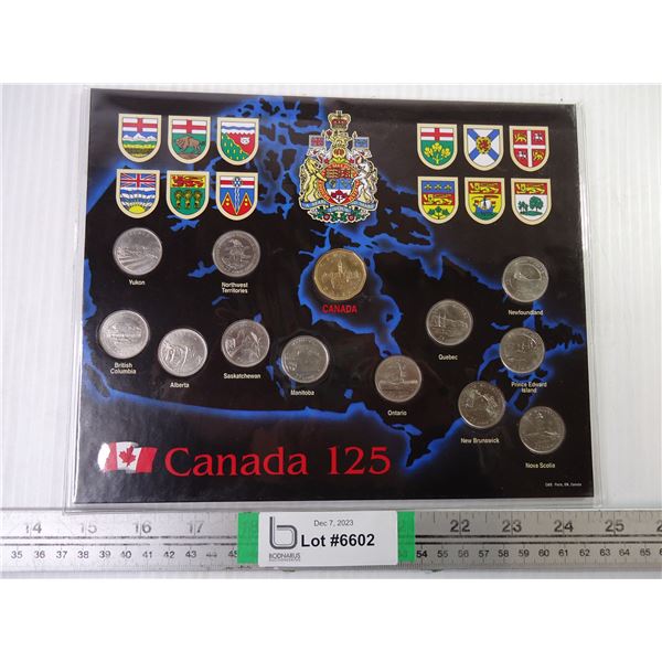 Canada 125 Coin Set