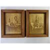 Image 4 : (4) Wood Framed Pictures