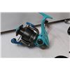 Image 4 : (2) Fishing Reels (Both Spin Freely and Well) (1) Bag of Reel Parts