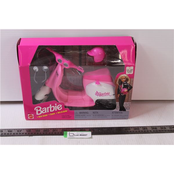 Barbies Motorscooter w/ Helmet - NIB