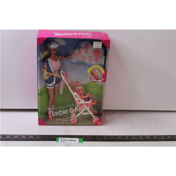 Strollin' Fun Barbie & Kelly Edition - NIB