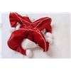 Image 5 : (2) Santa Hats, (5) Cloth Gift Bags (16" x 12")