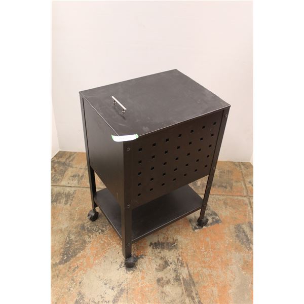 * Wheeled Filing Cabinet -13x17x27 High