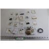 Image 1 : (20) Pieces Costume Jewelry - Earrings, Bracelets, Pins
