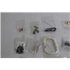 Image 2 : (20) Pieces Costume Jewelry - Earrings, Bracelets, Pins