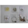 Image 3 : (20) Pieces Costume Jewelry - Earrings, Bracelet, Pins
