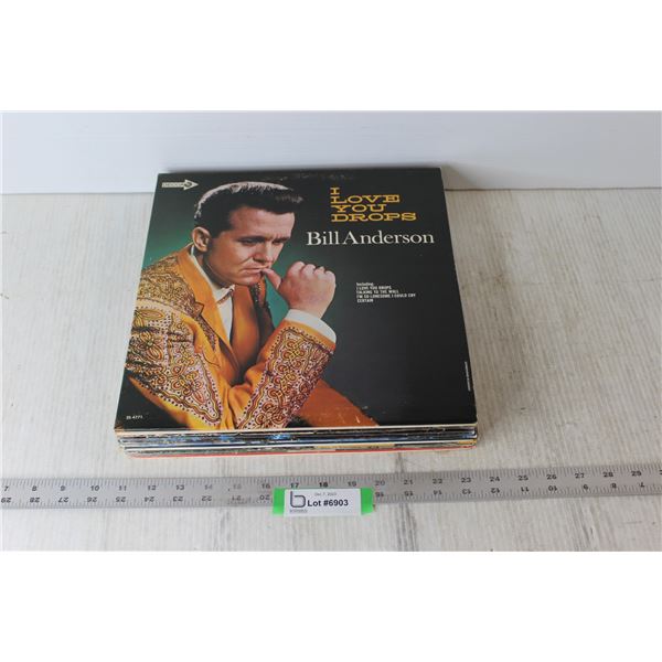 (14) Records - Bill Anderson, Buck Owens, etc.