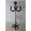 Image 2 : (2) Metal Ornamental Stands