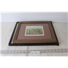 Image 1 : (2) Framed Prints - 12 x 13.75 and 15.75 x 12.75