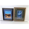 Image 1 : (2) Framed Prints - Oregon ((13 7/8" x 17") - Harvesting (18 1/4" x 14 3/4")