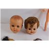 Image 2 : (3) Doll Heads, (3) Dolls