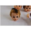 Image 3 : (3) Doll Heads, (3) Dolls
