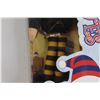 Image 4 : NHL Boston Bruins Team Elves Doll - NIB