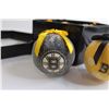 Image 2 : (6) NHL Boston Bruins Light-Up LED Ball Ornaments - NIB, Ornaments Still Have Tabs Attached, (1) Orn