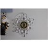 Image 5 : (4) NHL Boston Bruins Christmas Ornaments