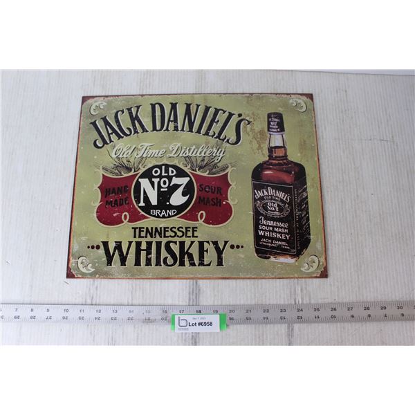 Jack Daniels Metal Sign