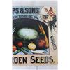 Image 4 : J. M. Philips & Sons Garden Seeds Metal Sign