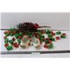 Image 1 : Present Garland, 2 Doves, Christmas Centre Piece