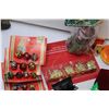 Image 2 : (27) Packages of Christmas Jingle Bells (assorted sizes), Bow, Tree Star, Misc.