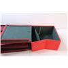 Image 2 : (5) Christmas Decorations Cases/Holders (15" x 12" x 7")